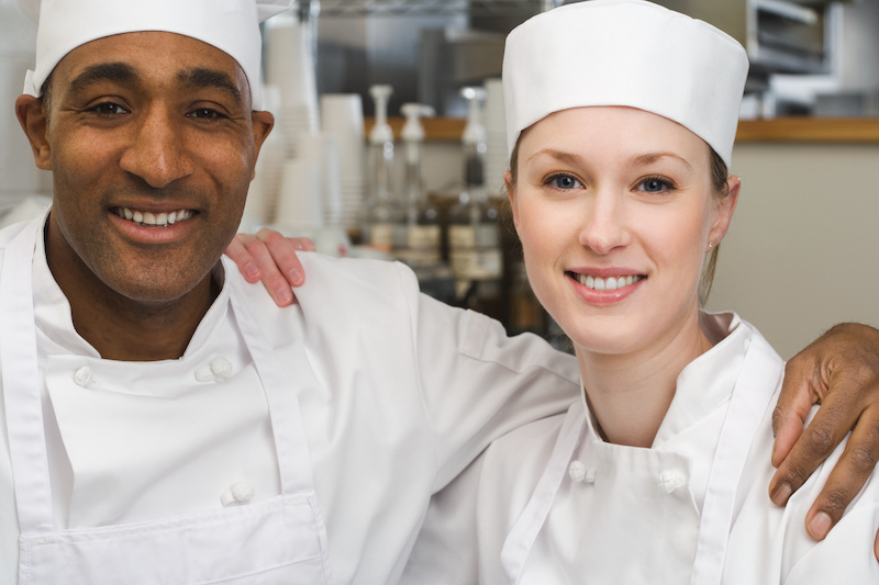 Two chefs